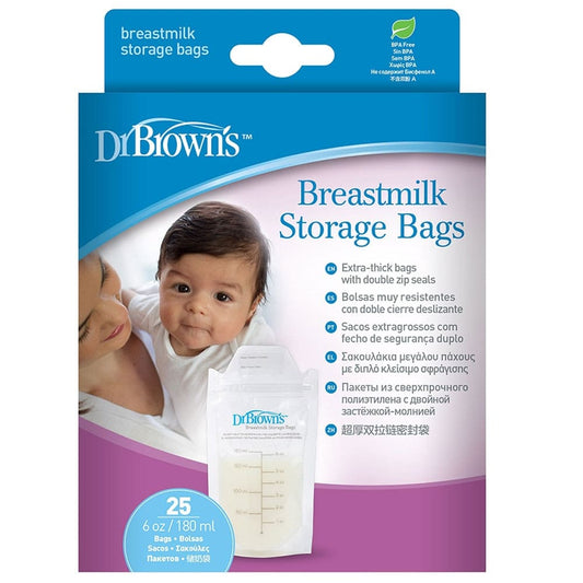 Dr. Brown's Breast Milk Storage Bags S4005  25 copë