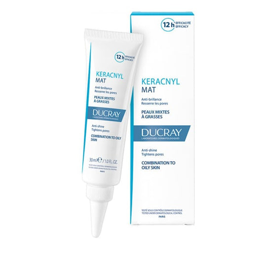 Ducray Keracnyl Mat Anti-Shine Face Cream for Combination to Oily Skin  30 ml