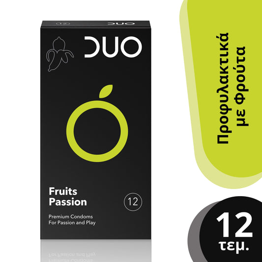 Duo Fruits Passion Condoms  12 copë