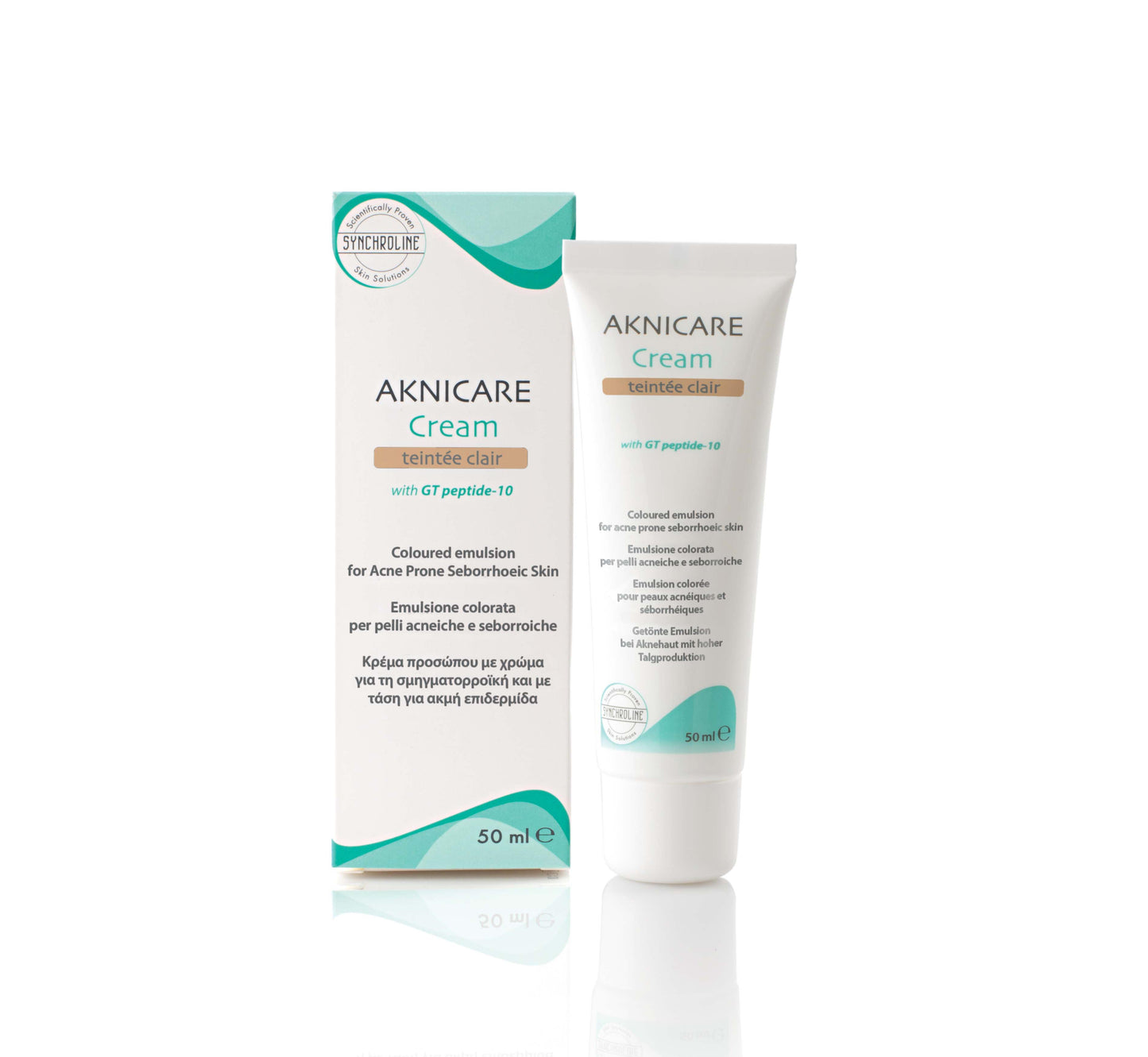 Synchroline Aknicare Cream Teintee Clair  50 ml