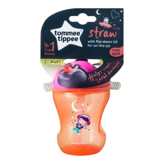 Tommee Tippee Train Straw Cup Girl 7m+  230 ml