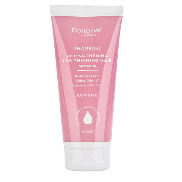 Foltene Pharma Shampoo Strengthening for Thinning Hair Women  200 ml