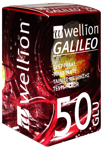 Wellion Galileo Blood Glucose Test Strips  50 copë