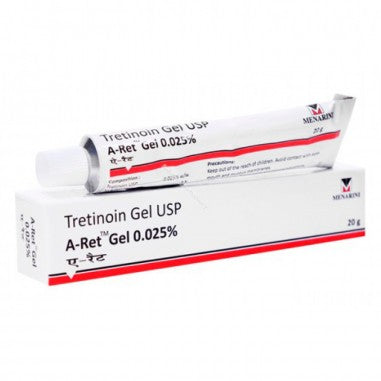 Menarini A-Ret Tretinoin Gel Usp 0.025% 20gr