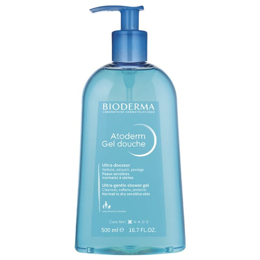 Bioderma Atoderm Gel Douche Ultra-Gentle Shower Gel for Normal to Dry Sensitive Skin  500 ml