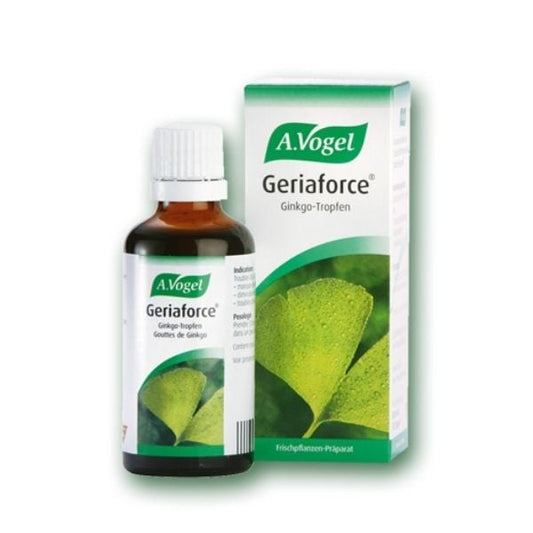 A. Vogel Ginkgoforce (Geriaforce) Herbal Memory Enhancer Tincture of Fresh Ginkgo Biloba  50 ml