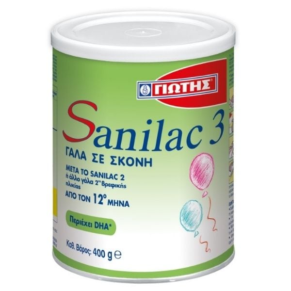 Jotis Sanilac 3 Baby Milk 12m+  400gr