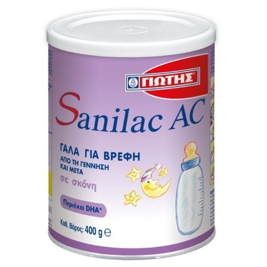Jotis Sanilac AC Baby Milk 0m+  400gr