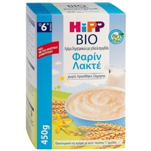 Hipp Bio Farine Lactee 6m+  450g