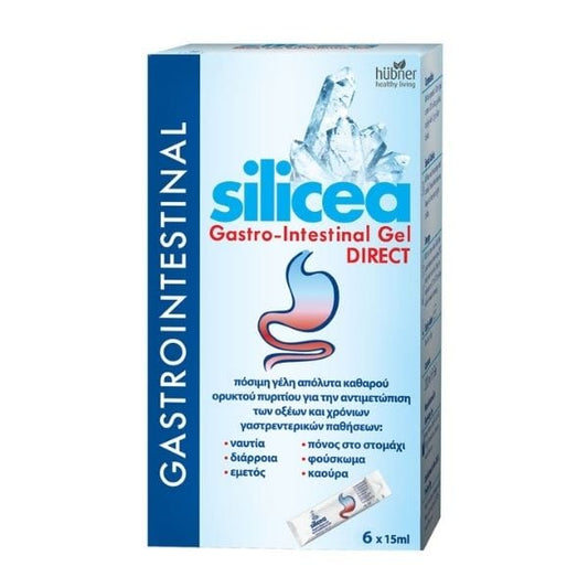 Hubner Silicea Gastro-Intestinal Gel Direct  6 x 15ml
