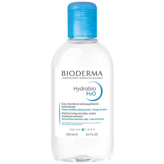 Bioderma Hydrabio H2O Moisturising Micellar Water Makeup Remover for Dehydrated Sensitive Skin  250 ml