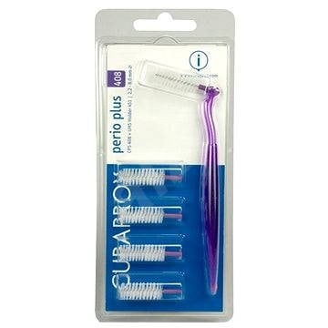 Curaprox Perio Plus 408 Interdental Brushes with Handle Purple  5 copë