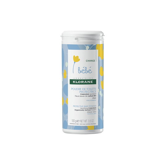Klorane Bebe Protective Baby Powder with Soothing Calendula  100gr
