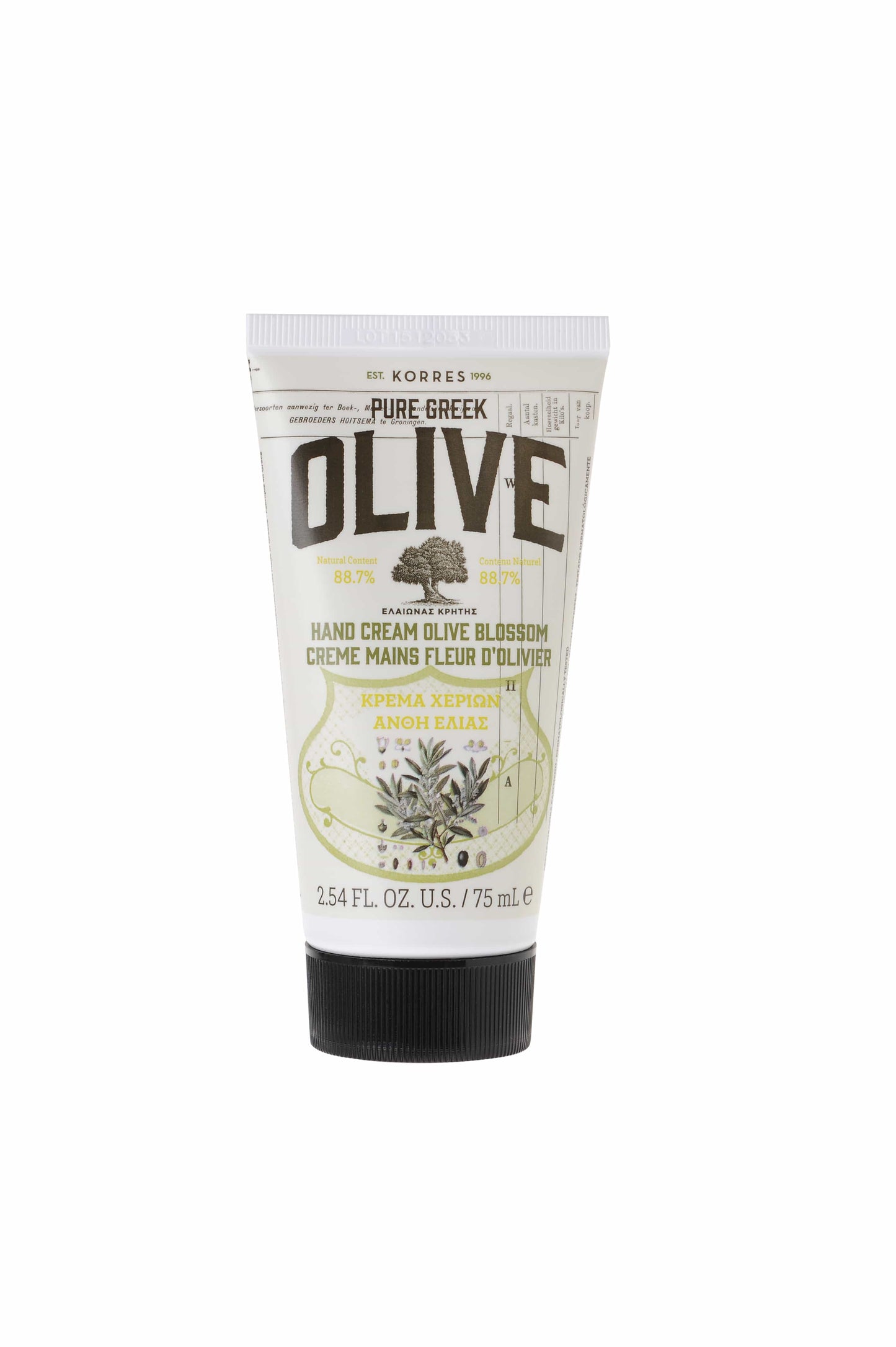 Korres Pure Greek Olive Hand Cream Olive Blossom  75 ml
