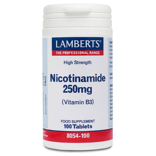 Lamberts Nicotinamide 250mg (Vitamin B3)  100 tableta