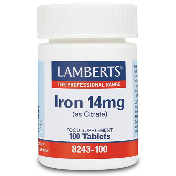 Lamberts Iron 14mg  100 tableta