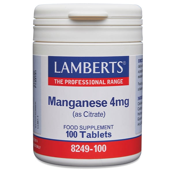Lamberts Manganese 4mg  100 kapsula
