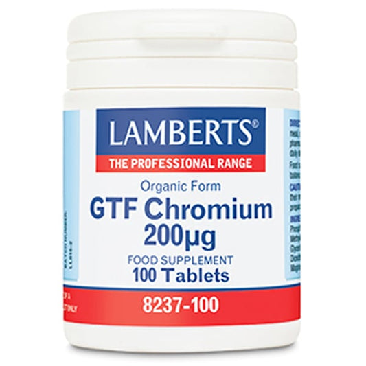 Lamberts GTF Chromium 200 μg 100 tableta