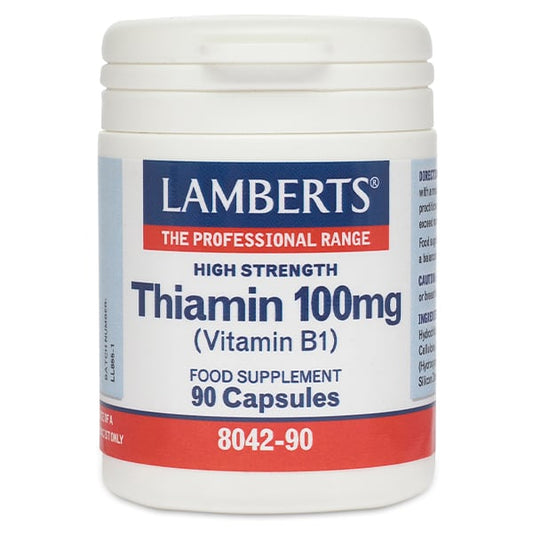 Lamberts Thiamin 100mg (Vitamin B1)  90 ndeshje