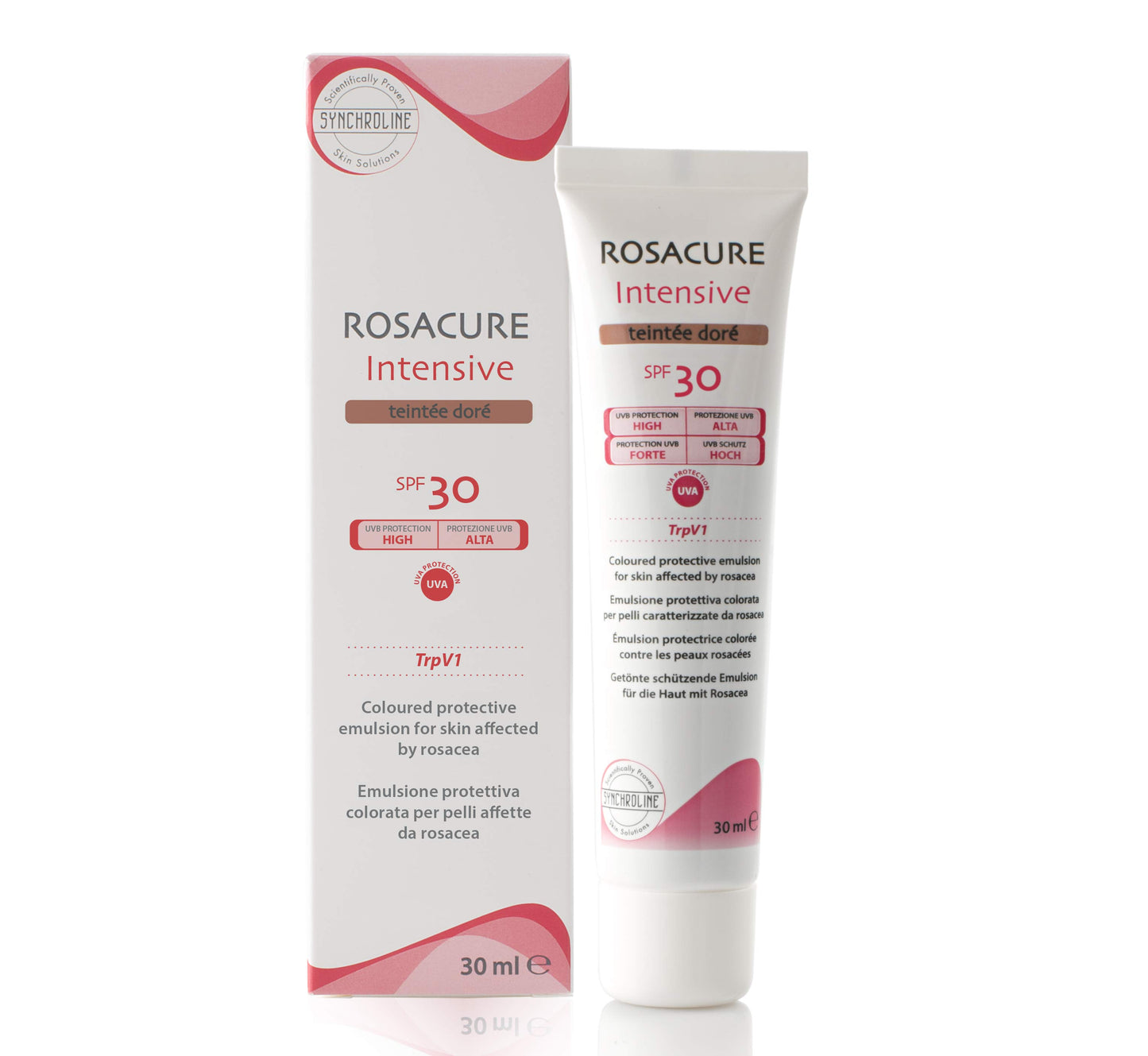 Synchroline Rosacure Intensive Teintee Dore SPF30  30 ml