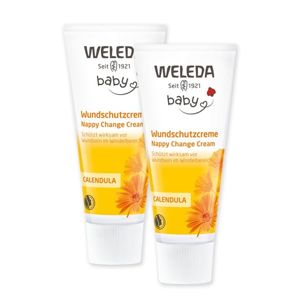2 x Weleda Baby Calendula Nappy Change Cream  2 x 75ml