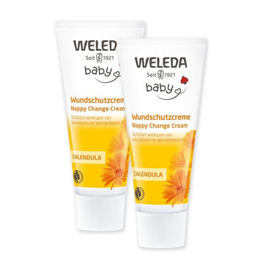 2 x Weleda Baby Calendula Nappy Change Cream  2 x 75ml