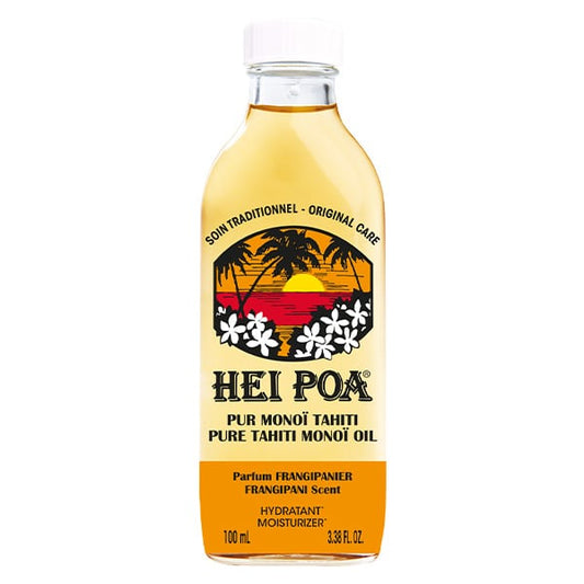 Hei Poa Pure Tahiti Monoi Oil Frangipani Scent  100 ml