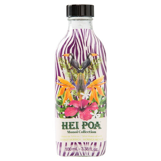 Hei Poa Monoi Collection Tahiti Monoi Oil with Monoi Moringa  100 ml
