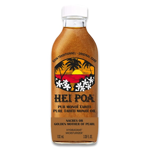 Hei Poa Pure Tahiti Monoi Oil Golden Mother of Pearl  100 ml