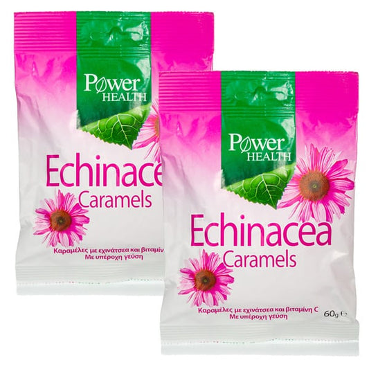 2x Power Health Caramels Echinacea  2x60gr