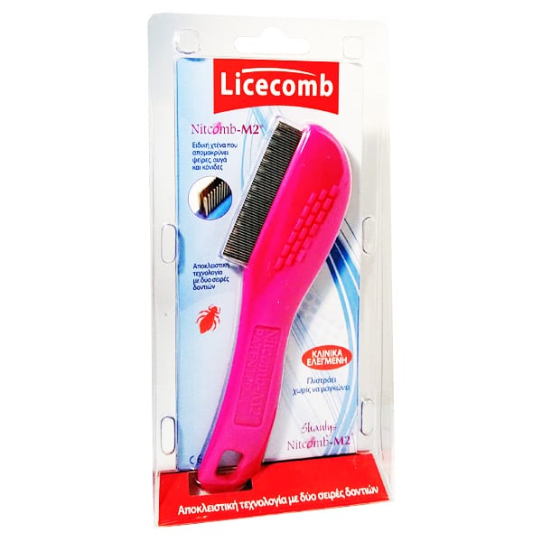 Licecomb Nitcomb - M2 for Lice, Eggs & Nits  1 copë - Fuksi