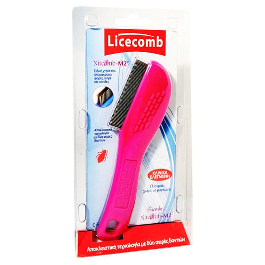 Licecomb Nitcomb - M2 for Lice, Eggs & Nits  1 copë - Fuksi