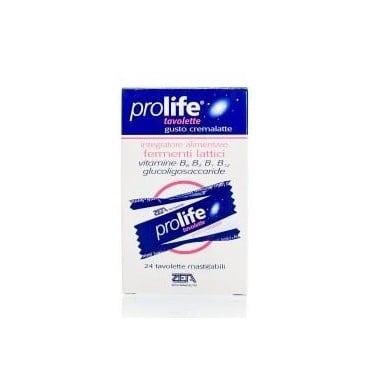 Epsilon Health Prolife Food Supplement with Lactic Acid Bacteria & Vitamins  24 tableta përtypëse