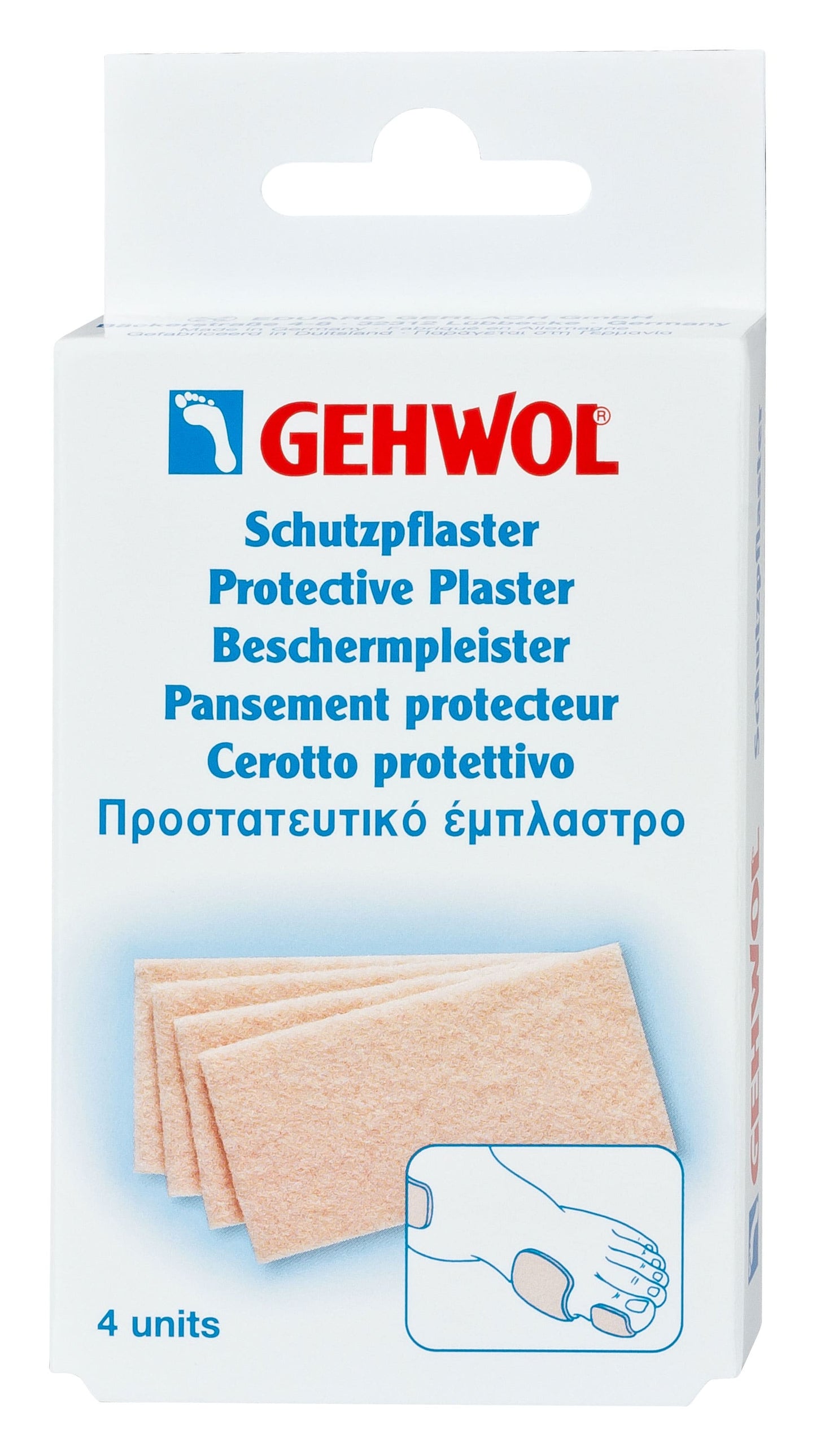 Gehwol Protective Plaster Thick  4 copë