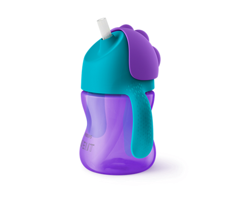 Philips Avent SCF796/02 Bendy Straw Cup Purple 9m+  200 ml
