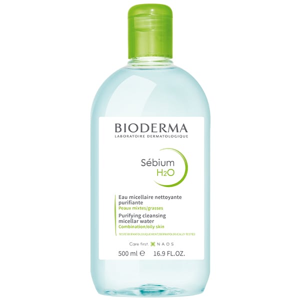 Bioderma Sebium H2O Purifying Cleansing Micellar Water for Combination/Oily Skin  500 ml