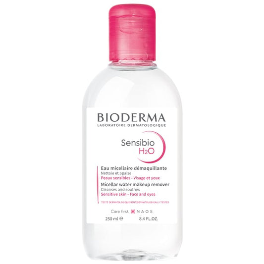 Bioderma Sensibio H2O Micellar Water Makeup Remover for Sensitive Skin  250 ml