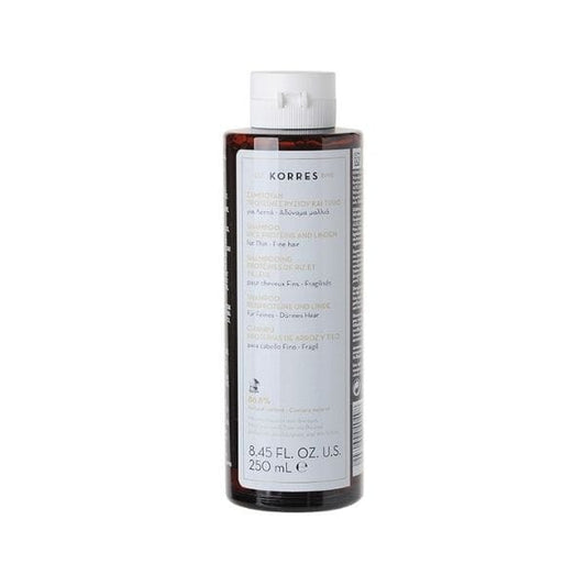Korres Rice Proteins & Linden Shampoo For Thin & Fine Hair  250 ml