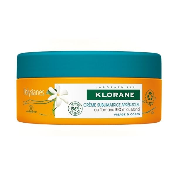 Klorane Polysianes After-Sun Sublimating Cream with Tamanu & Monoi  200 ml