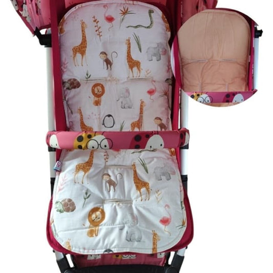 So Sweet Line 2 Sided Cover Orange Giraffes  1 copë
