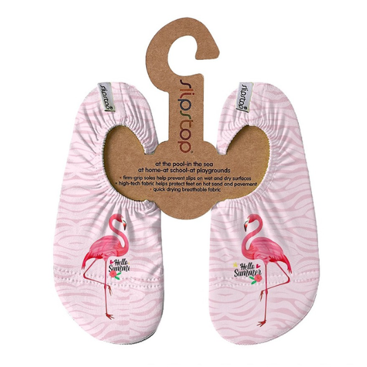 Slipstop Hello Flamingo Set Anti-Slip Shoes for Kids  1 palë