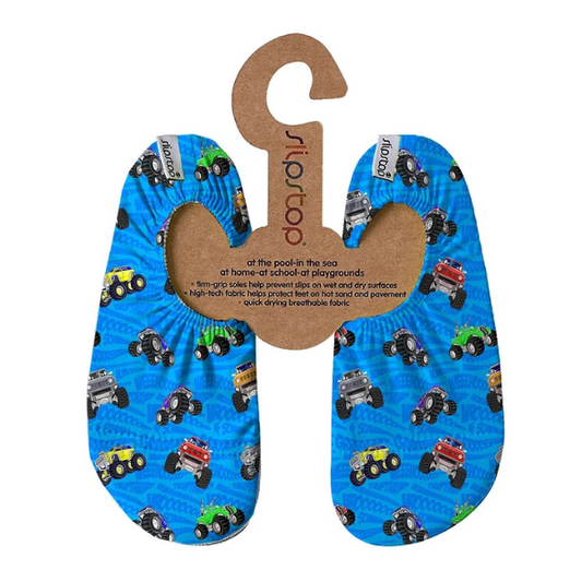 Slipstop Monster Trucks Set Anti-Slip Shoes for Kids  1 palë