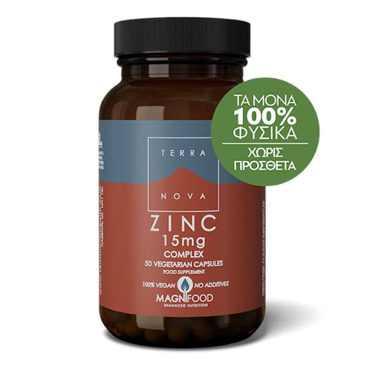 Terranova Zinc 15mg Complex  50 kapsula