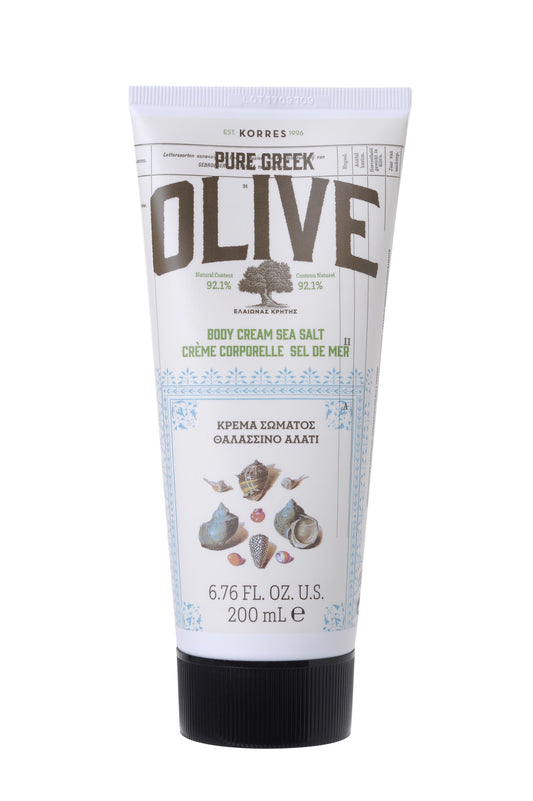 Korres Pure Greek Olive Body Cream Sea Salt  200 ml