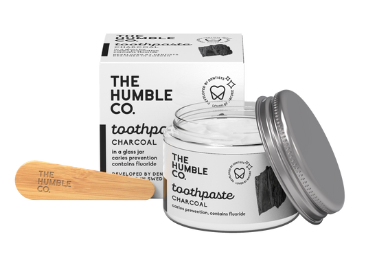 The Humble Co. Charcoal Toothpaste in a Jar  50 ml