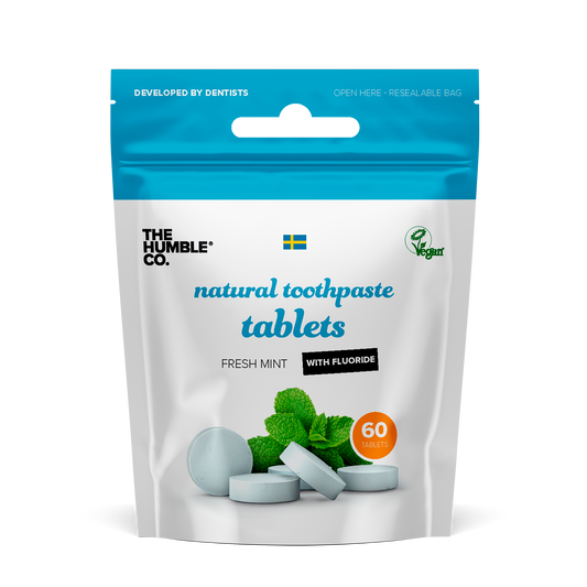 The Humble Co. Natural Toothpaste Tabs with Fluoride Fresh Mint  60 tableta