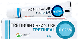 Tretiheal 0.025% Tretinoin Cream USP 20g