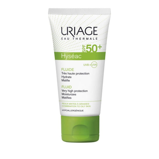 Uriage Hyseac Fluid for Combination to Oily Skin SPF50+  50 ml