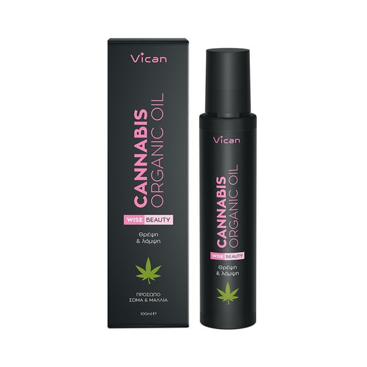 Vican Wise Beauty Cannabis Organic Oil  100 ml
